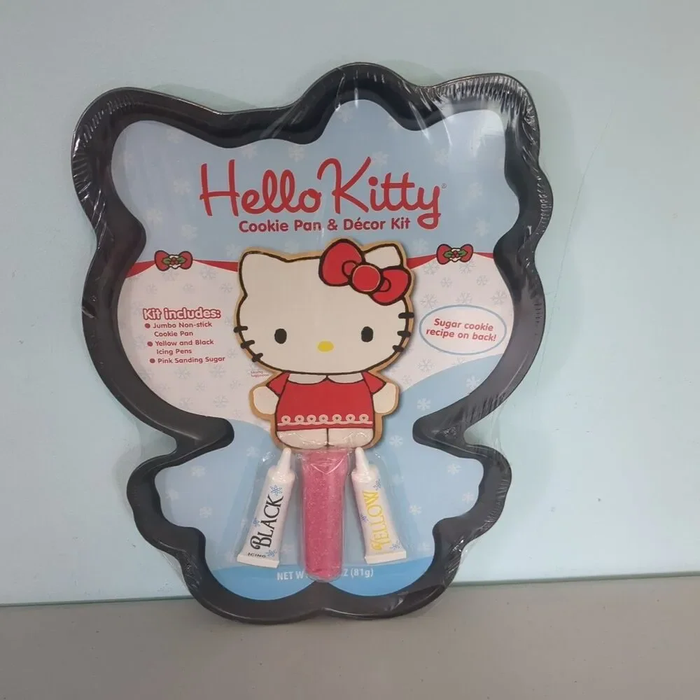 Hello Kitty cookie pan,Hello Kitty cookie pan and decor set new